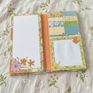 Floral Sticky Note Portfolio Set